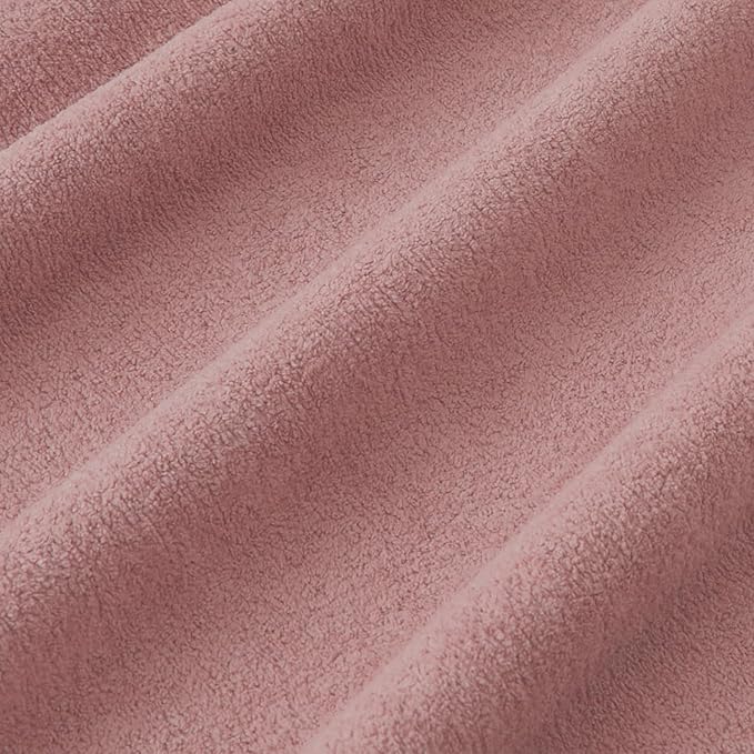 Kevin Textile Valentines Day Decorative Pillow Covers Plush Pink 26x26 Inch Pack of 2 Waterproof Soft Boucle Textured Euro Pillowcases Elegant Accent Pillows for Couch Sofa Chair Bed Home