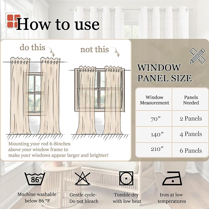 Lajode Olive Green Linen Blackout Curtains - 84 Inch Long Total Black Out Curtains for Bedroom Living Room, Thermal Insulated Room Darkening Light Blocking Faux Linen Curtains Each 52x84 Inch 2 Panels