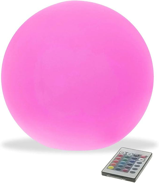 Modern Home LED Glowing Sphere w/Infrared Remote Control (8 inch)