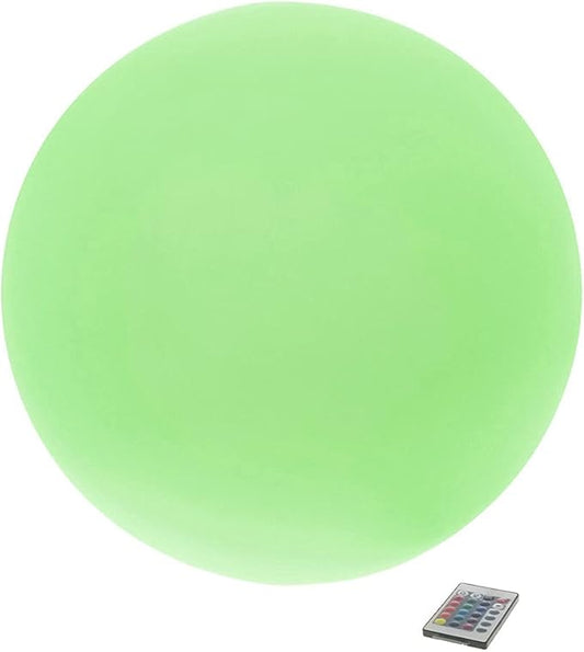 Modern Home LED Glowing Sphere w/Infrared Remote Control - Indoor/Outdoor Floating Light Ball (24 inch)