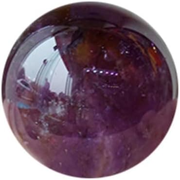StoneStory Natural Amethyst Healing Crystal Sphere Ball Gemstone for Reiki Balancing Meditation Energy Home and Office Decoration 45mm 150grams (4.5cm, Amethyst)