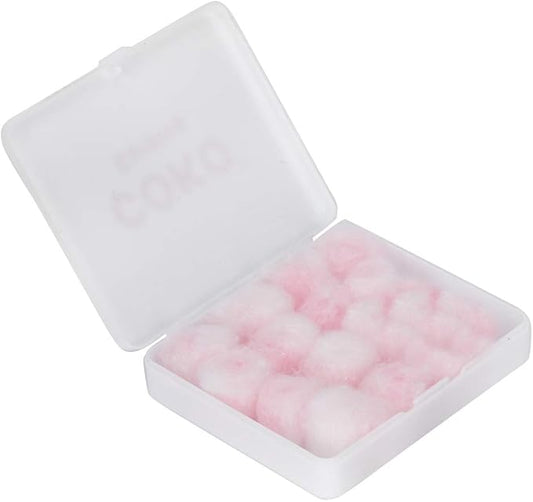 Wax Cotton Noise Reduction Earplugs, Hearing Protection Ear Plugs, 27DB Noise Cancelling Soft Comfortable Earplugs for Sleeping Swimming Work, Reusable Ear Plugs with 8
