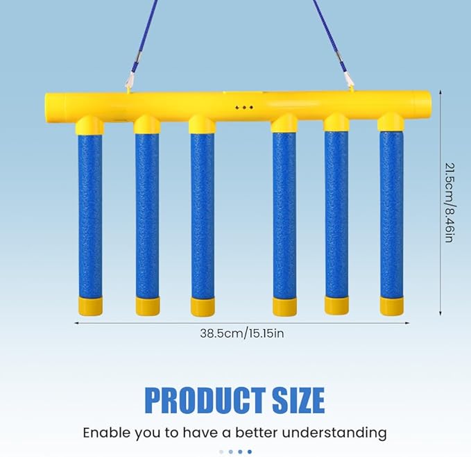 Reflective Drop Stick Challenge Game, 2026 New Hand Eye Coordination Reflex Training Toy, 3 Adjustable Speed Modes, Catching Sticks Game for All Ages (Yellow)