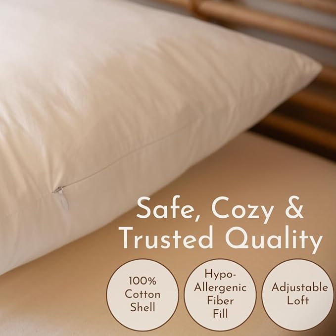 Little Sleepy Head King Pillows for Sleeping – Adjustable Loft Bed Pillows with Hypoallergenic Down-Like Fill, Hotel Quality Comfort, Soft or Firm Support – King Size Pillows Set of 2, 20x36