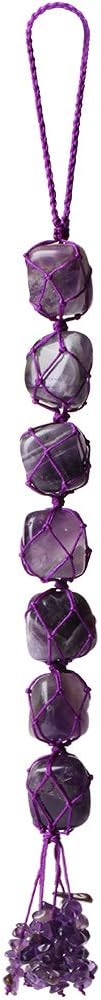 Hanging Ornaments Natural Amethyst Ornaments Home Decor Gemstones Reiki Feng Shui Ornament Window Wall Ornament