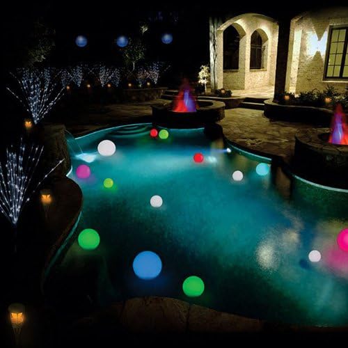 Modern Home Deluxe Floating LED Glowing Sphere w/Infrared Remote Control (24")