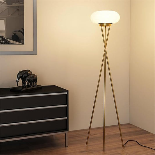 Nordic Modern Floor Lamp Fashion Luxury Family Iiving Room Bedroom Study Villa Hotel LED Creativity Decorative Standing Light (Style 94)