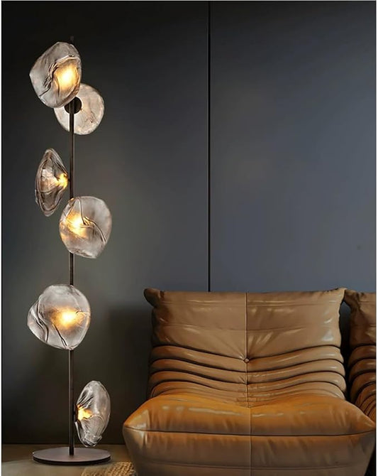 Nordic Modern Floor Lamp Fashion Luxury Family Iiving Room Bedroom Study Villa Hotel LED Creativity Decorative Standing Light (Style 110)