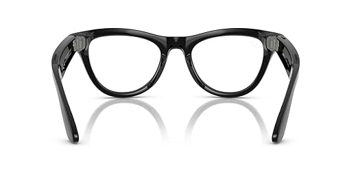 Ray-Ban Meta (Gen 1), Skyler, Shiny Caramel | Smart AI Glasses for Men, Women-12 MP Camera, Open-Ear Speakers for Audio, Video Recording and Bluetooth-Transitions® Amethyst Lenses-Wearable Technology