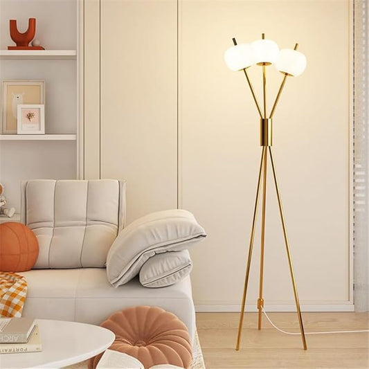 Nordic Modern Floor Lamp Fashion Luxury Family Iiving Room Bedroom Study Villa Hotel LED Creativity Decorative Standing Light (Style 92)