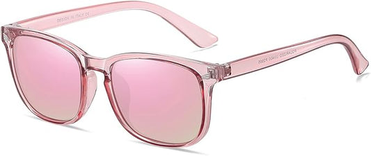 DUSHINE Polarized Sunglasses for Women Classic Retro Style UV400 Protection