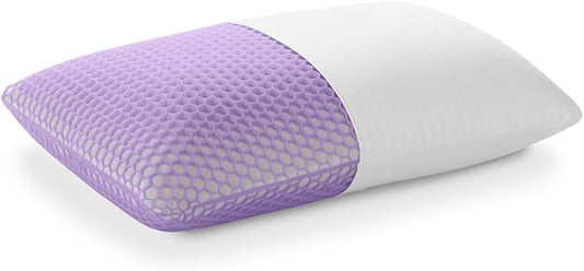 Purple Harmony Pillow - King Medium, Greatest Pillow Ever Invented, 360º Hex Grid & Talalay Latex Core - No Pressure Support, Stays Cool, Luxurious Comfort