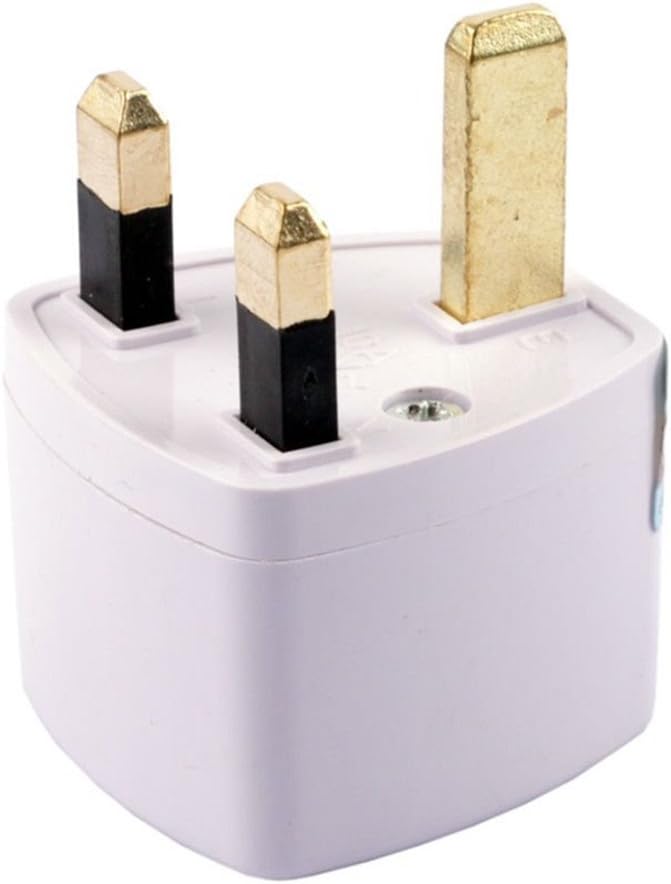 ANRANK UN6688AK 2 Packs Universal EU/USA/AU to UK GB England AC Power Plug Adapter Travel Converter