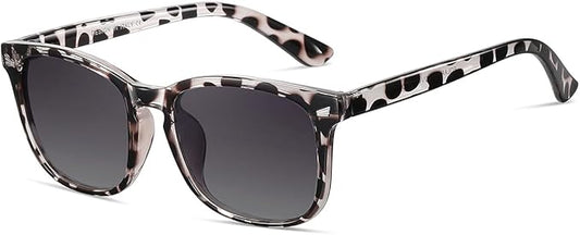 DUSHINE Polarized Sunglasses for Women Classic Retro Style UV400 Protection