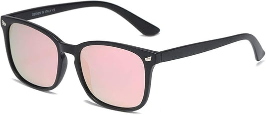 DUSHINE Polarized Sunglasses for Women Classic Retro Style UV400 Protection