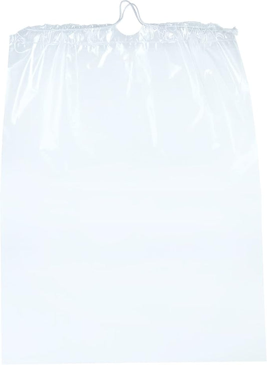 InfinitePack Large Transparent Shoe Bags for Travel, Portable Shoe Bags, Shoes Pouch Storage Organizer with Drawstring for Men & Women aClear Window Shoes Pouch with Rope