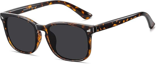 DUSHINE Polarized Sunglasses for Women Classic Retro Style UV400 Protection