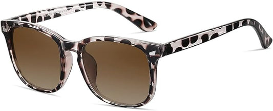 DUSHINE Polarized Sunglasses for Women Classic Retro Style UV400 Protection