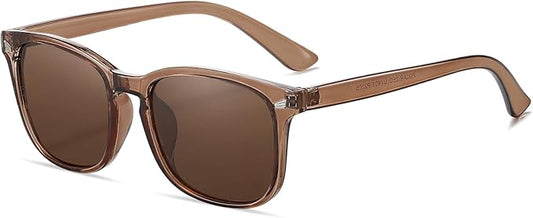 DUSHINE Polarized Sunglasses for Women Classic Retro Style UV400 Protection