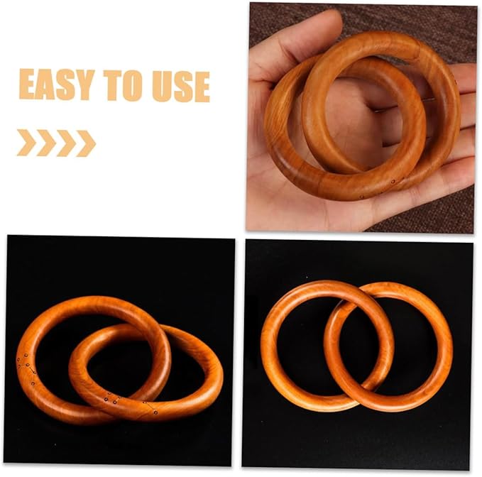 Zelkova Wood Chain Links Decor Rustic Minimalist Home Decoration Natural Wood Knot Table Centerpiece for Living Room and Coffee Table