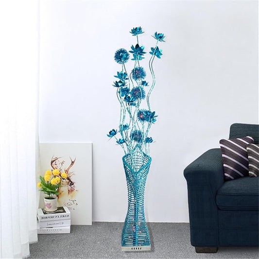 Nordic Modern Flower Floor Lamp Fashion Art Living Room Sofa Bedroom Wedding LED Originality Decorative Standing Light (Style 11)