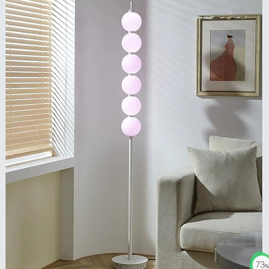 Nordic Modern Floor Lamp Fashion Luxury Family Iiving Room Bedroom Study Villa Hotel LED Creativity Decorative Standing Light (Style 124)