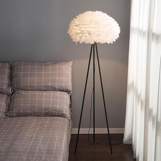 Nordic Modern Floor Lamp Fashion Luxury Family Iiving Room Bedroom Study Villa Hotel LED Creativity Decorative Standing Light (Style 19)
