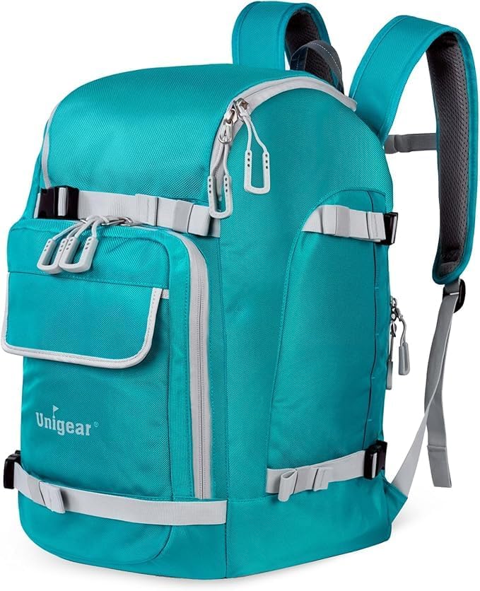 Unigear Ski Boot Bag Backpack for Helmet 50L/70L, Goggles, Gloves, Skis, Snowboard & Accessories