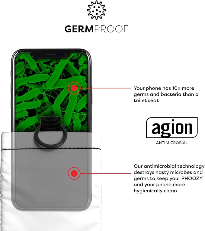 PHOOZY Apollo II Thermal Phone Case Cold Weather Insulated Pouch | Extends Battery Life 4X | NASA Tech Skiing Snowboard Accessories | Military Grade | Medium - Black