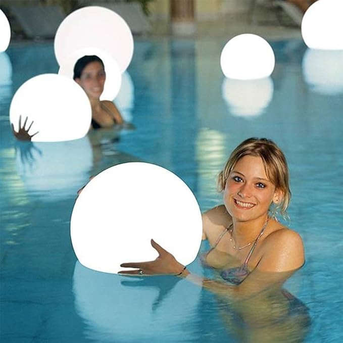 Modern Home Deluxe Floating LED Glowing Sphere w/Infrared Remote Control (20")