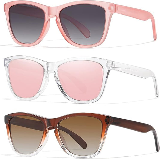 Sunglasses Womens Polarized Sunglasses for Mens Womens Retro Mirror Lens for Driving Fishing UV400 Protection