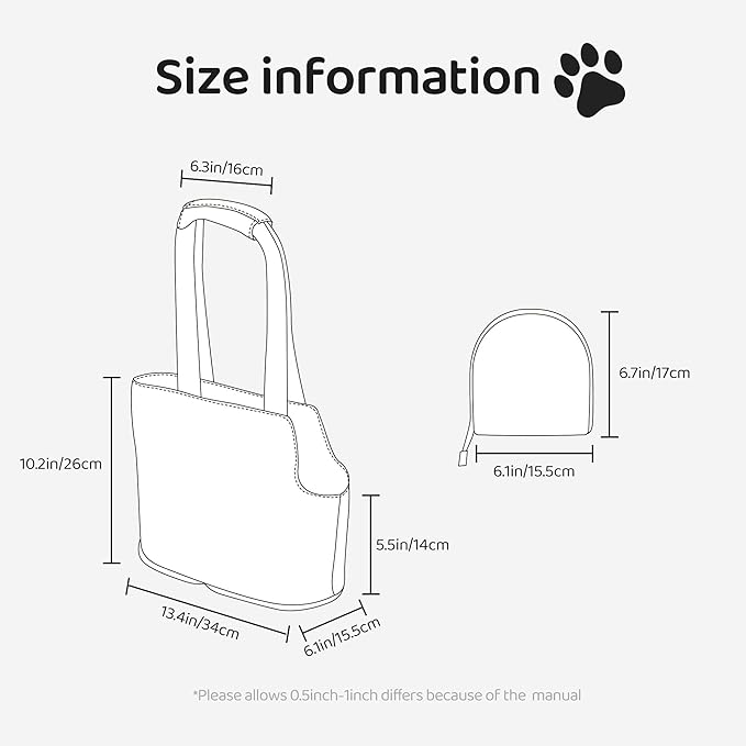 Easter Bunny Leopard Print Small pet (Kitten or Puppy) Travel Handbag Portable Foldable Shoulder Bag pet backpackBlack