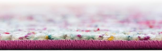 Rugs.com Arlington Collection Rug – 7x10 Oval Multi Medium-Pile Rug Perfect for Living Rooms, Large Dining Rooms, Open Floorplans