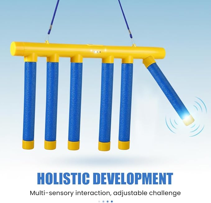 Reflective Drop Stick Challenge Game, 2026 New Hand Eye Coordination Reflex Training Toy, 3 Adjustable Speed Modes, Catching Sticks Game for All Ages (Green)