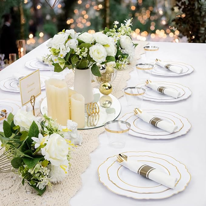 19 Pcs Mirror Centerpieces for Tables, Acrylic Round Small Mirror Trays Decoration Candle Plate Mirrors for Wedding Table Centerpiece Baby Shower Christmas Party Decor and Crafts (6inch/15cm)