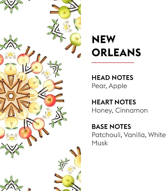 MAISON BERGER - Trio - New Orleans, Charleston and Ocean Breeze - Lampe Berger Fragrance Refill for Home Fragrance Oil Diffuser - Air Freshener - 2 x 16.9 Fluid Ounces - 500 milliliters
