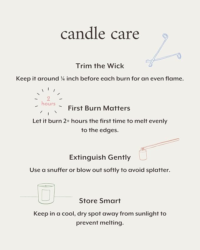 Literie DC Inspired Scented Candle: Cherry Blossoms at The Capitol - Sakura & Vanilla Scent, 9oz, 50 Hour Burn, Vegan Soy & Coconut Blend Candle for Home Decor, Gift for Women & Men