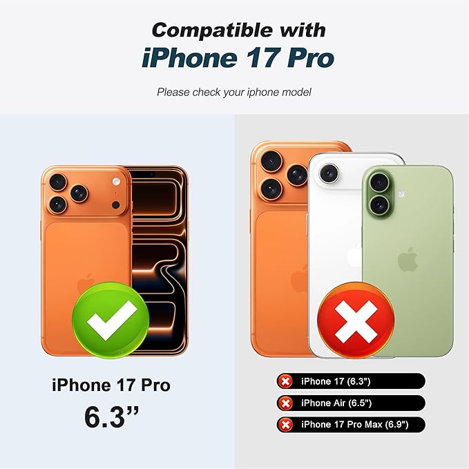 CIVICASE for iPhone 17 Pro Wallet Case with Stand,PU Leather Flip Credit Card Holder Slots (RFID Blocking),Compatible with Magsafe Magnetic Holder Phone Cover Women Men,Green