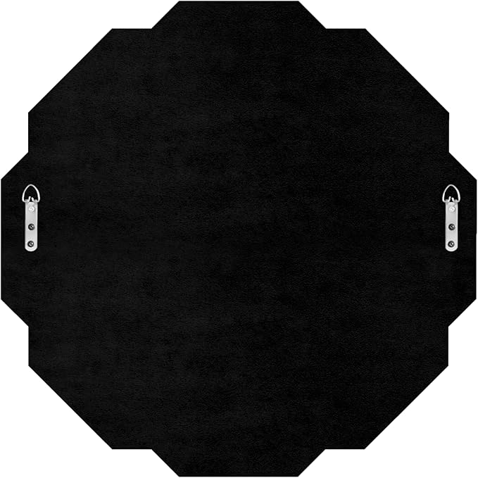 Bathroom Mirror-24”X24” Wall Mirrors Decorative, Beveled Edge Frameless Mirror for Wall, Bathroom, Vanity Room, Bedroom, Living Room and Enterway