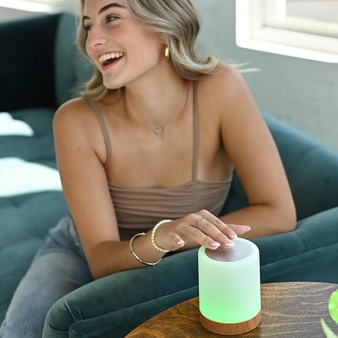 LuvLink Friendship Lamp v2.0 - Long Distance WiFi Touch Lamps for Couples, Friends & Family | Stay Connected from Anywhere – Easy App Setup – No Subscription (Set of Six)