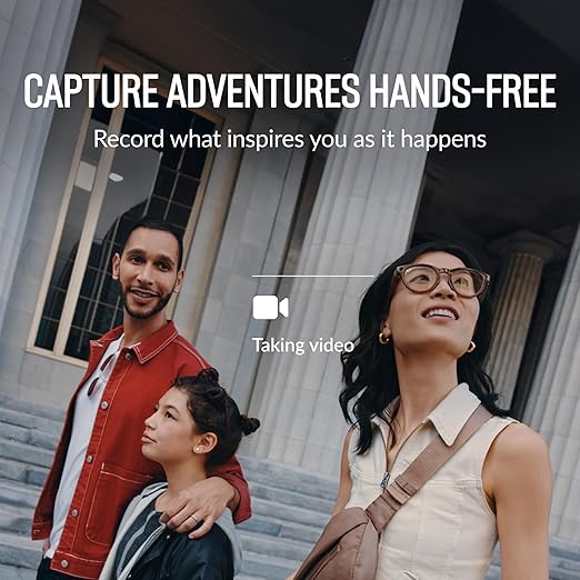 Ray-Ban Meta Glasses, Wayfarer Large (Gen 1) , Matte Black | Capture high-def photo and video — Listen to music and podcasts — Ask Meta AI for directions, real-time answers and more