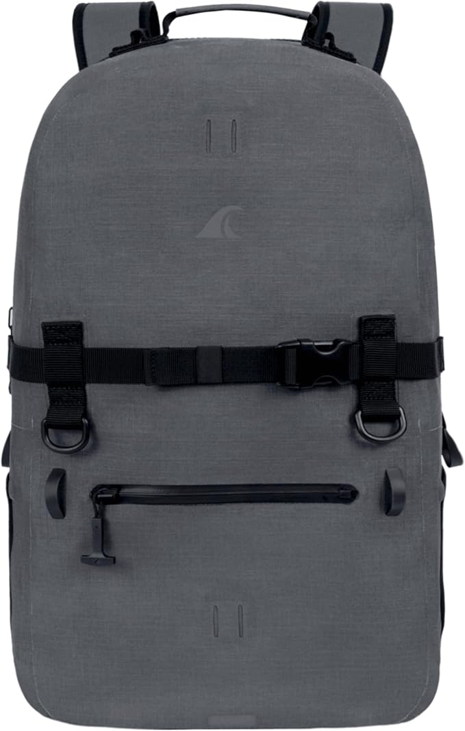 Breakwater Supply™ Waterproof IP68 Submersible Backpack with Airtight Zippers | Laptop Travel Outdoors | Fogland 25L 20L 15L