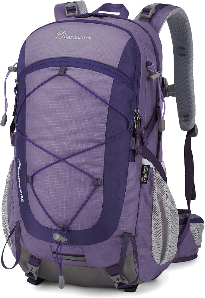 MOUNTAINTOP 18L/25L/40L Hiking Backpack,Lightweight Travel Backpack with Rain Cover for Outdoor Backpacking, Camping