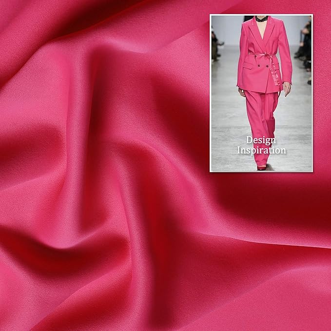 DUALIFE Pink Solid Blackout Curtains 84 Inches Long for Girls Bedroom Decor Grommet Room Darkening Thermal Insulated for Living Room 52''x 84'' Set of 2 Panels Raspberry Sorbet