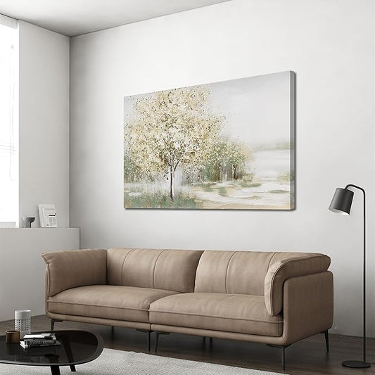 Canvas Wall Art Decor Wall Art Pictures for Living Room Canvas Art Wall Decor Artwork for Walls Natural Landscape Wall Art Decor Vintage Tree Wall Art Prints 24" X 36" for Bedroom Office Kitchen