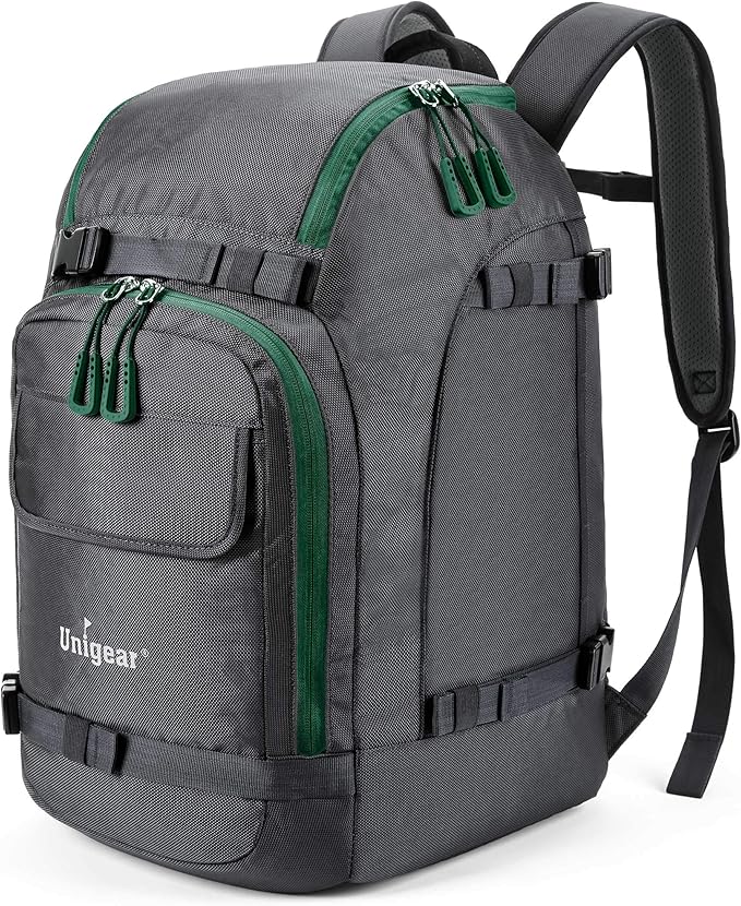 Unigear Ski Boot Bag Backpack for Helmet 50L/70L, Goggles, Gloves, Skis, Snowboard & Accessories