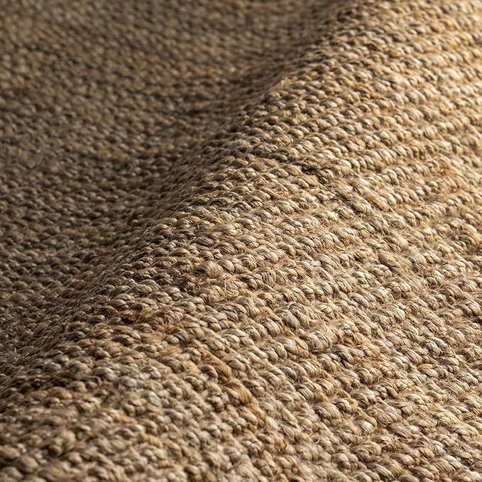 Nuloom Daniela Natural, 2'6" x 6', Handmade, Jute, Tassel, Soft and Textured, High Traffic, Stain Resistant, Easy Clean, Durable Runner for Bedroom, Living Room, Dining Space, Foyer, Entryway