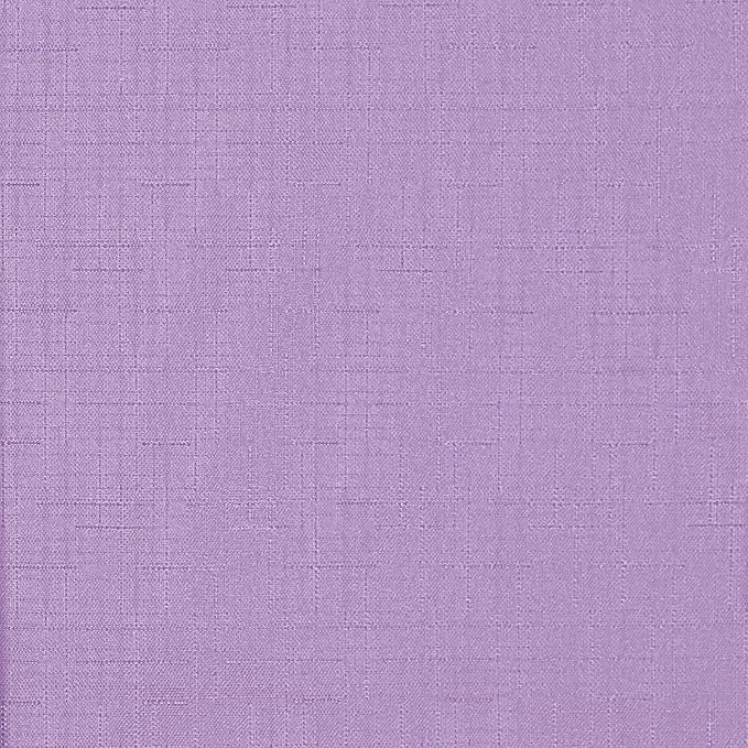ECLIPSE Kendall Modern Blackout Thermal Rod Pocket Window Curtain for Bedroom or Living Room (1 Panel), 42" x 84", Light Purple
