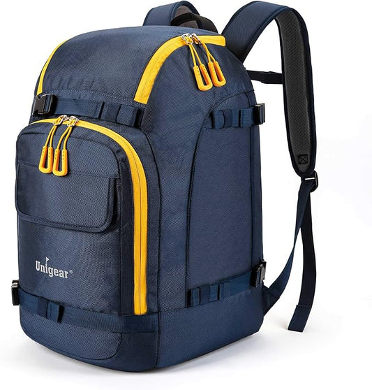 Unigear Ski Boot Bag Backpack for Helmet 50L/70L, Goggles, Gloves, Skis, Snowboard & Accessories