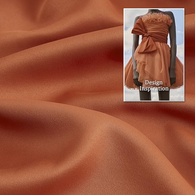 DUALIFE Rust Blackout Curtain for Living Room 108 Inches Long Burnt Orange Solid Curtains for Bedroom Thermal Insulated Grommet Window Treatment Panels Large Windows 60x108 Inch Length